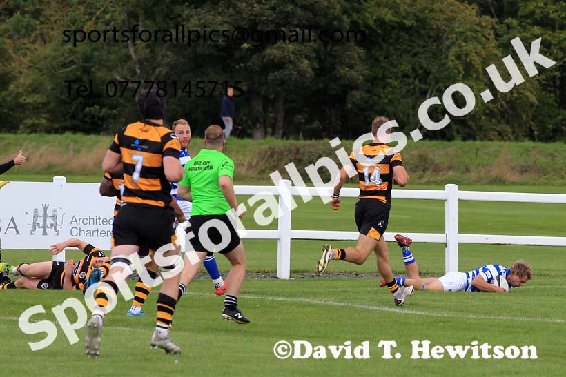Tynedale v Sheffield Tigers, Sat., Sept. 17th, 2022. Photo: David T. Hewitson/Sports for All Pics